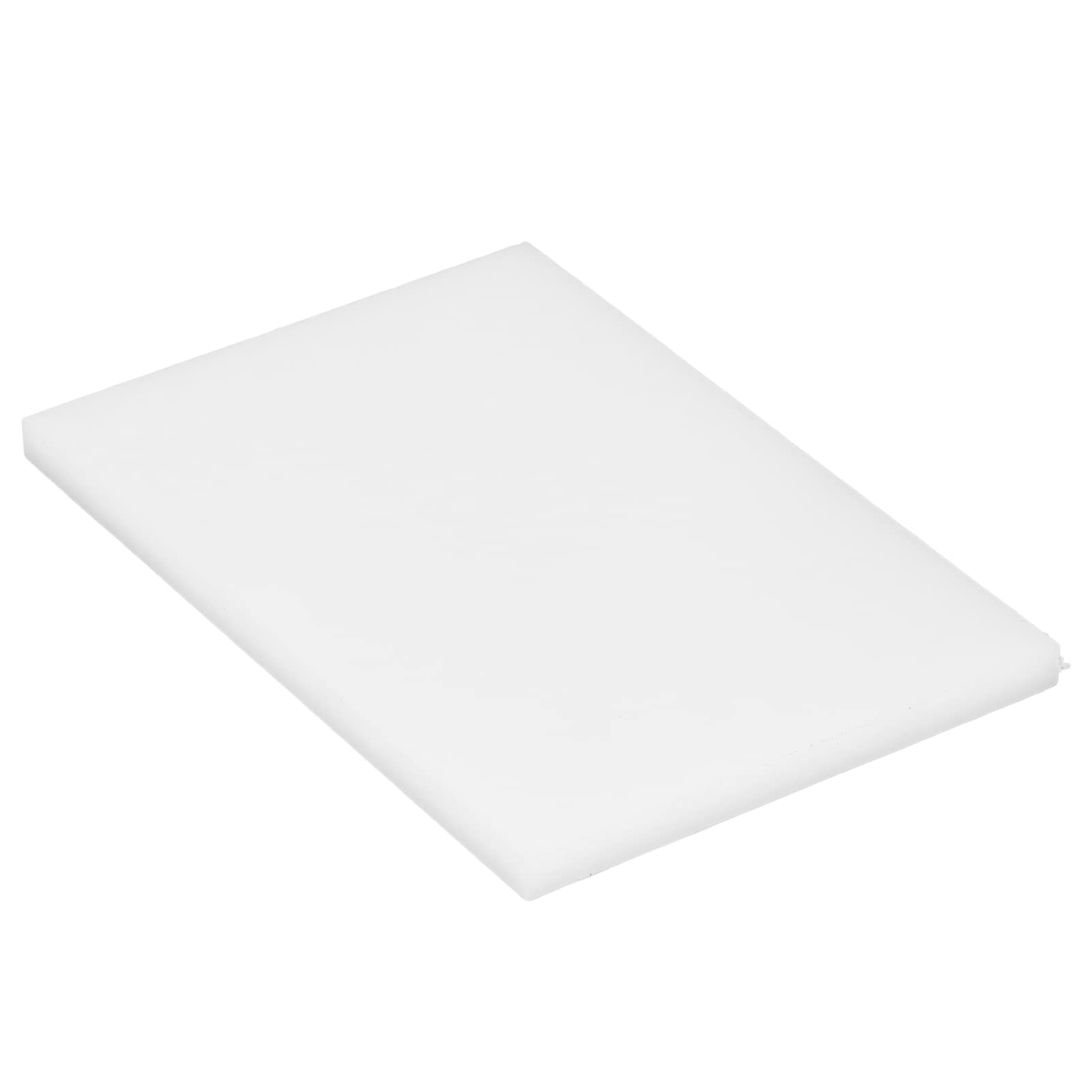 Leather Punch Board, Noise Cancelling Tear White Plastic Cutting Hole Punching Hand Made DIY Cow Round Pad Stamping Tool for W Craft