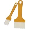5 Pcs Basting Brush for Cooking Pastry Brush, Multi-purpose PET Silk Plastic Handle Cleaning Brush for Baking Dishwasher Safe Grilling, Hairbrush, Corn, Grilm, Wall(14.8x1.9cm)