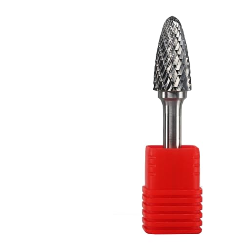 Fresa de carburo shank 6mm/6.35mm SF-5 para grabado y desbarbado miniatura 1