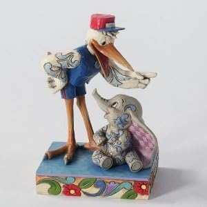 Amazon ディズニーフィギュア ジム ショワ ダンボ コウノトリ Special Delivery Jimshore Disney フィギュア ドール 通販