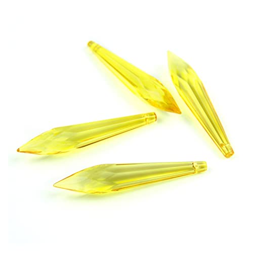 LAnGSHAW 38mm/63mm/76mm K9 Chandelador de cristal pingentes de prismas Corte multicolor e gotas de Í