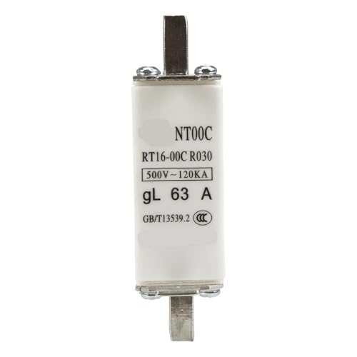 Fusible cerámico de cuchilla industrial modelo NT00C RT16-000 con capacidad de 25A 2