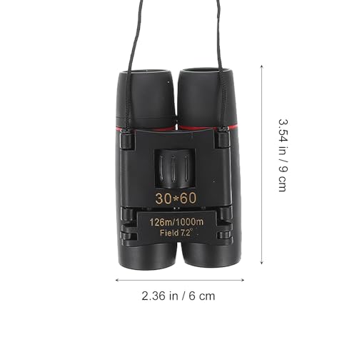 Amosfun binoculares compactos 30x60 para exteriores miniatura 2
