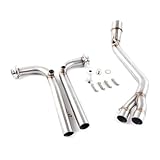 Pot d'échappement Silencieux D'échappement pour Moto pour Tmax 500 530 YP500 2008 2016 avec Silencieux D'échappement Tmax530 Tamx500