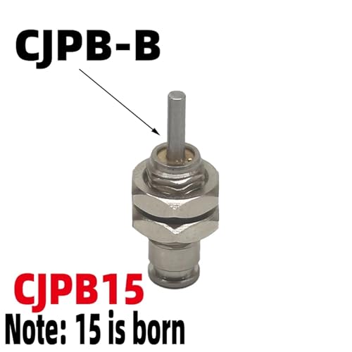 Cilindro neumático de simple efecto CJPB15-5-B con pasador de resorte compacto 4