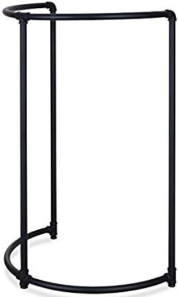 New Retails Black Half Round Clothing Rack 35”W x 35"D x 54”H