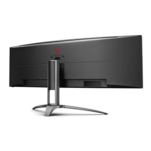 Aoc Agon Ag493Ucx 49 Inches Curved Immersive Gaming Monitor Dual Qhd 5120 X 1440 @ 120Hz (Renewed) #TOP6