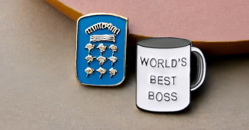 Image of Enamel Pins Cute Lapel Badge Funny Pins for Backpacks Hats Clothes Decorative, Men Women's Brooches Pins Gifts