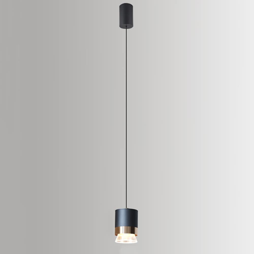 Luz cálida de 3000 K en lámpara moderna LED con altura ajustable para barra de restaurante