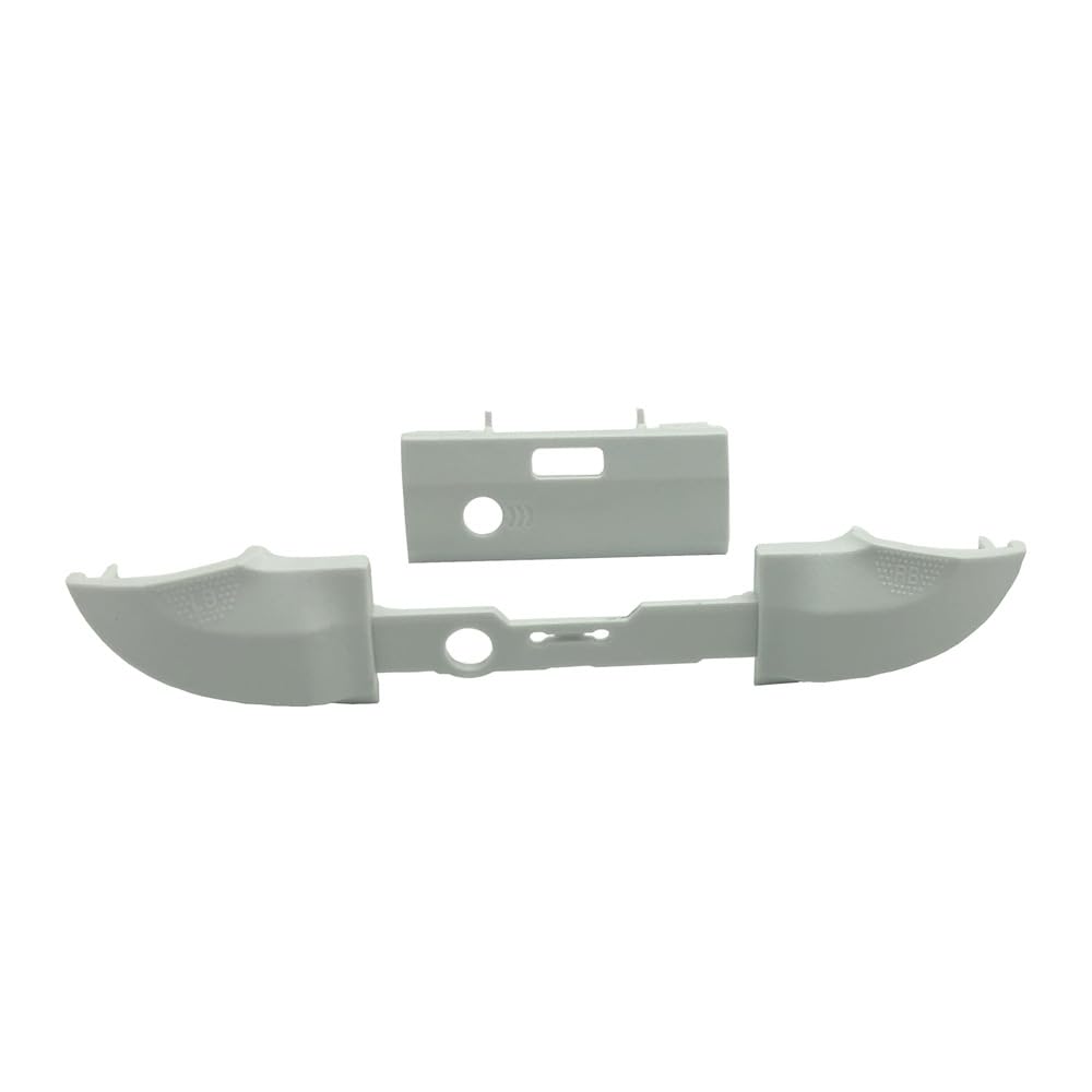 Controlador RB LB Bumper Mod para XBox Serie X Serie S,Recambio Bumper Piezas de Reparación del Soporte de la Barra Central (Conjunto blanco)