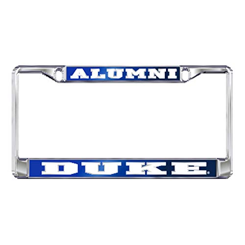 Duke University Chrome Alumni License Plate Tag Frame