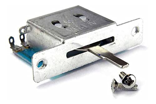 Chave Seletora Alpha 3 Posições Para Telecaster Knob Preto