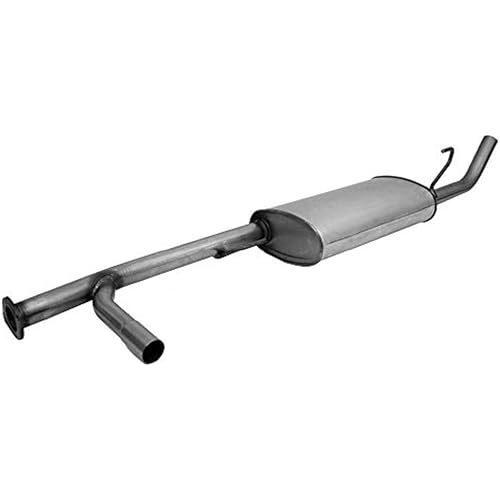 Walker Quiet-Flow SS 56205 Direct Fit Exhaust Muffler Assembly 2" Inlet (ID) 2" Inlet (OD) 2.25" Outlet (OD) for Nissan Frontier