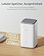 Reolink 5MP PTZ Überwachungskamera Set Aussen mit Home Hub, Auto-Tracking, 3X Optischer Zoom, 2,4/5GHz WLAN, Intelligente Erkennung, Anti-Diebstahl-Algorithmen & Datenschutz, E1 Outdoor 2-Kamera-Set