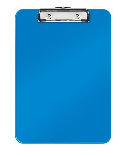 Leitz Wow 3971 - Pantofole da segretaria senza copertura, colore: Blu