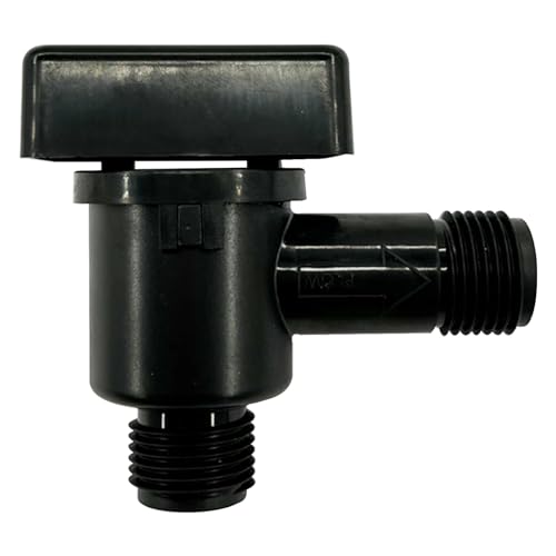 Image of 571-VAC-CHK RV Vacuum Breaker Check Valve Replacement for RV Black Tank System Check Valve (Black)
