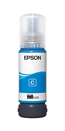 Epson 107 Cyan Ink Cartridge EcoTank 70ml for ET-18100 - C13T09B240, Standard - Image 2