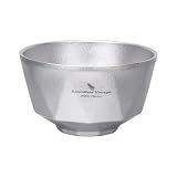 Boundless Voyage Titanium Schale Doppelwandige Reisschalen für Camping, Fitnessstudio, Outdoor Dining - Tragbares Stapelbares Geschirr Küche Metallschale (380ml silver)