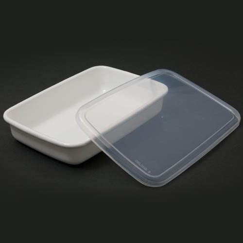 Amazon｜野田琺瑯レクタングル浅型S / 1個 富澤商店 保存容器