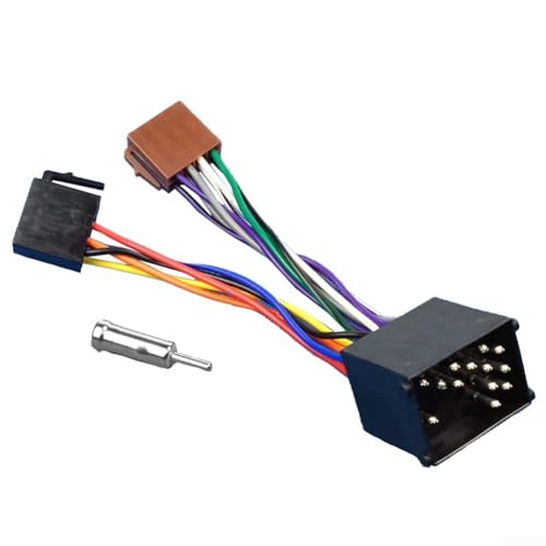 Faisceau de câblage adaptateur stéréo pour autoradio BMW avec connecteur ISO pour modèles E36 E46 E39 Série 3 Compact E30 E34 E56 X5 Z3 Z8 MINI