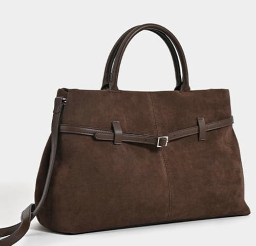 Women's Slouchy Suede Tote Handbag Fall Winter Large Capacity Shoulder Crossbody Bags Trendy Y2k Hobo Bag3