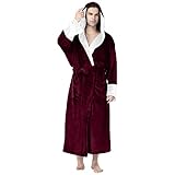  Générique Robe De Chambre Homme, Peignoir Homme En Polaire Peignoir Avec Capuche SéRie En éPonge Souple Coton Peignoir De Bain Homme Hooded Bathrobe Avec Capuche Coton ÉPonge Velours Long #72