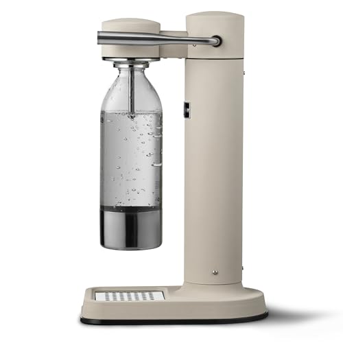 Aarke Carbonator 3, Sparkling Water Maker with Water Bottle, Special Edition Sand