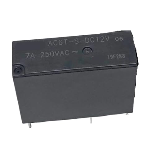 Relais AC6T-S-DC12V pour intégration sur circuit imprimé de commande basse tension