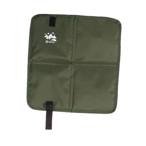 rockible Foldable Cushion Seat Travel Sitting Pad Moisture Anti Oxford Cloth Outdoor Sitting Mat for Backpacking Outdoor Activities, Green