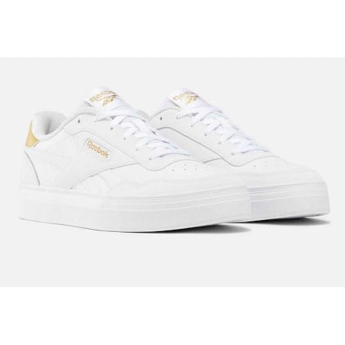 Image of Reebok Court Advance Womens Sneakers - Casual Fashion White Sneakers for Women, Tennis Women's Shoes Size 5 to 11