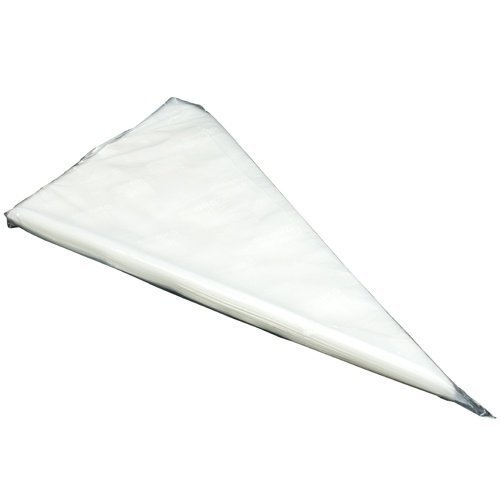 Disposable Clear Pastry Bags - 20 Inch - 1 package, 100 count