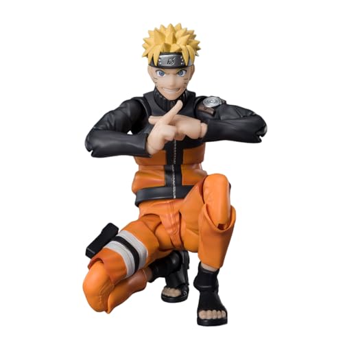 Tamashi Nations S.H. Figuarts Naruto Shippuden Uzumaki Naruto Nino-O Stem Power with Hope, (versión de reventa) aprox. 5.7 pulgadas (145 mm), figura de acción prepintada de PVC y ABS