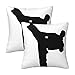 Taekwondo Sztuki walki nadruk poszewka na poduszkę do sypialni 50 x 50 cm kwadratowe poszewki na poduszki 2 szt. na łóżko krzesło sofę kanapę siedzisko dekoracyjne