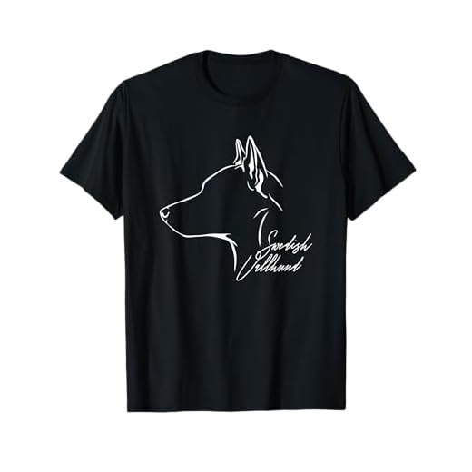 Proud Swedish Vallhund profile dogs breed dog T-Shirt