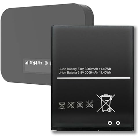 TGXJI Replacement Battery for T10, 3000mAh 2025 Upgraded Battery for Franklin T10 (RT410) Mobile Hotspot Cover