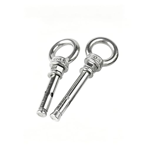 Vis d'ancrage à anneau de levage M18 x 250mm pour fixation mur maçonnerie