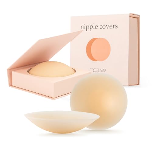 Nipple covers for women Silicone Nipple Covers – Invisible Pasties for Backless and Strapless Outfits, Soft