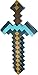 Mattel Minecraft Transforming Diamond Sword & Pick-Axe Kid-Sized 2-in-1 Toy Accessory for Role-Play & Costumes (Amazon Exclusive)