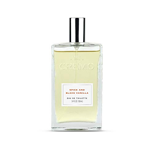 Cremo Cologne Spray, Spice & Black Vanilla, 3.4 Ounce - An Explosion of