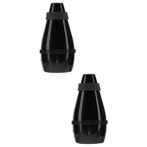 Abaodam 2pcs Light-weight Plastic Trumpet Practice Mute Mute for Instrument Trumpet Beginners