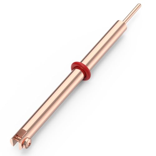 Soporte para electrodo de cobre rojo de 80 mm para celdas electrolíticas 4