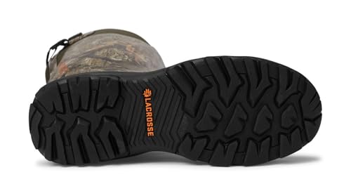 Image of LaCrosse Burly Rubber Hunting & Work Boots for Men - Waterproof ZXT Rubber with Foam Insulation, Top Strap, EVA Footbed, and Slip-Resistant Outsole