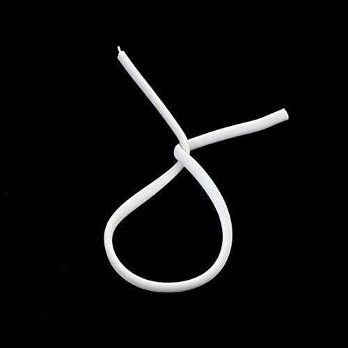 sourcingmap 200pcs 100mm x 1mm White Plastic Packaging Ties - Image 2