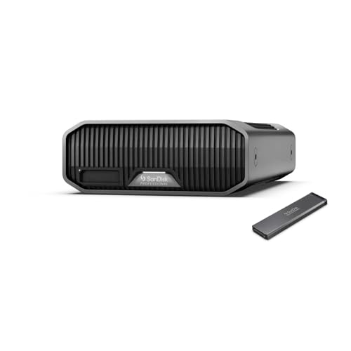 3台のハードドライブ SanDisk (サンディスク) プロフェッショナル 18TB G-Drive