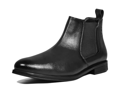 Image of LOUIS STITCH Mid-Top Ankle Slip-On Chelsea Boots for Men | Men's Chelsea Boots | Casual and Semi Formal Boots for Men | LSLXPLCL