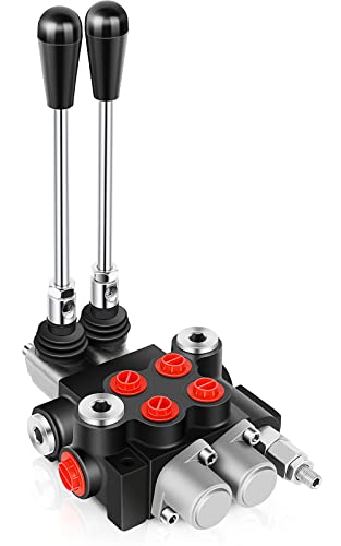 Hydraulic Flow Control Valve with Adjustable Lever and Joystick