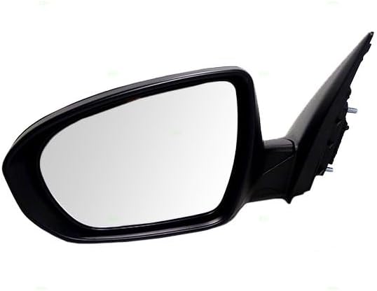 Brock Replacement Drivers Power Side View Mirror Heated Signal Ready-to-Paint Compatible with 2011-2014 Optima 876102T130