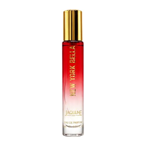 Image of JAQULINE USA New York Bella Premium Long Lasting Perfume | Men Women | Citrus, Floral & Musky Notes | Intense Fragrance | Fresh & Elegant Fragrance - 15ml