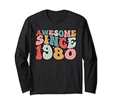 Photo Gallery 43rd birthday awesome since 1980 retro vintage 43 years old maglia a manica Photo Gallery 43rd birthday awesome since 1980 retro vintage 43 years old maglia a manica