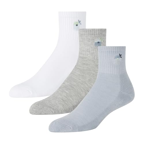 Chaussettes Ted Baker femme pack de 3 quarter crew confortables